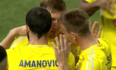 «Астана» на разгроме вышла в лидеры КПЛ