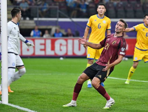 Фоторепортаж с матча отбора ЧМ-2026 Бельгия — Казахстан 6:0