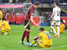 Фоторепортаж с матча отбора ЧМ-2026 Бельгия — Казахстан 6:0