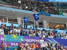 Фоторепортаж с матча КХЛ «Барыс» — «Сибирь» 6:4