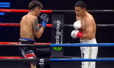 Бой Жанкоша Турарова с чемпионом обернулся тремя нокдаунами и неожиданным исходом