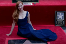 Джессика Честейн получила звезду на голливудской Аллее славы