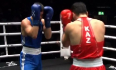 Бой Казахстан — Украина завершился разгромом на ЧМ-2025 по боксу