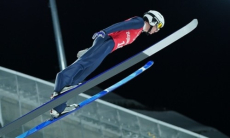 Казахстан завоевал «бронзу» на этапе Кубка FIS по прыжкам на лыжах с трамплина