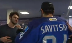 Видео победной раздевалки «Барыса» после матча КХЛ с «Амуром»