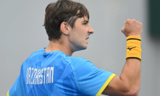 Казахстан вышел вперед в матче с Кореей на чемпионате мира по теннису