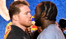 Президент UFC вмешался в дуэль взглядов «Канело» и Кроуфорда. Видео