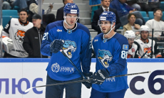 Матч «Барыса» обернулся дракой и дублем в КХЛ