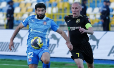 Матч «Ордабасы» — «Женис» закончился тремя голами и двумя пенальти