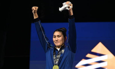 Двукратная чемпионка мира по боксу из Казахстана рассказала, кому посвятила победу