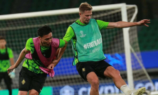 «Кайрат» провел тренировку на легендарном стадионе перед стартом на общем этапе Лиги Чемпионов