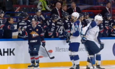 Форвард сборной Казахстана признан звездой матча «Металлург» — «Барыс»