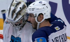 Видеообзор матча «Барыса» с единственной шайбой в КХЛ