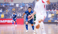 Фоторепортаж с матча Казахстан — Италия за выход на Евро-2026 по футзалу