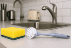 Губка или щётка — что эффективнее для мытья посуды