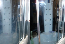 Душевая кабина засверкает как новая — клинер поделился средством от налета и разводов