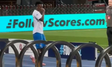 «Реал» впервые вышел на Центральный стадион Алматы. Видео