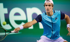 Казахстанский теннисист вышел в четвертьфинал турнира в США