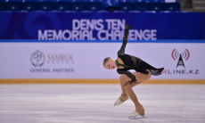 На Мемориале Дениса Тена в Алматы разыгран первый комплект наград