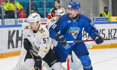 Шайбы хоккеистов «Барыса» вошли в топ-10 лучших голов месяца в КХЛ. Видео