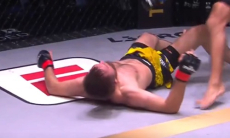 Нокаутом закончился бой Россия — США перед выходом Нурмагомедова. Видео