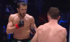 Видео полного боя Усман Нурмагомедов — Пол Хьюз 2 за титул