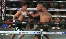 Главный бой вечера бокса обернулся скандалом и дисквалификацией. Видео