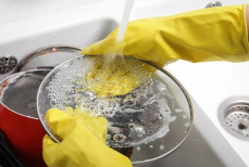 Как легко отмыть жир под ободком кухонной крышки