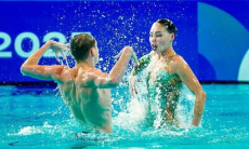 Казахстанский дуэт завоевал «бронзу» на чемпионате Азии в артистическом плавании