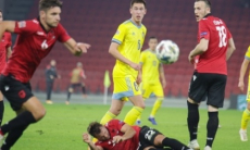 УЕФА отметил супергол Казахстана с центра поля. Видео