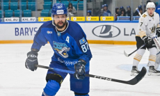 Казахстанский хоккеист «Барыса» провел 200-й матч в КХЛ