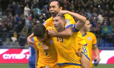 Казахстан забил два гола за две минуты в отборе на ЧМ-2026 по футболу