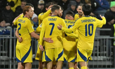 Восемью голами обернулся матч Украины в отборе на ЧМ-2026 по футболу