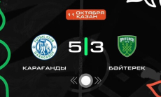 Видеообзор матча чемпионата Казахстана «Караганда» — «Байтерек» 5:3