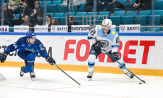 Хоккеист «Барыса» стал звездой матча в КХЛ 