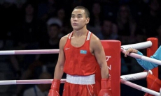 Разгромом завершился бой первого номера сборной Казахстана по боксу