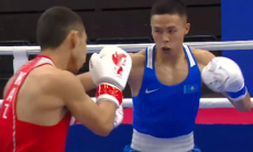 Полным разгромом завершился бой Сакена Бибосынова