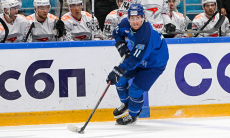 «Все сражались, жертвовали собой, ложились под шайбу». Мэйсон Морелли о важной победе «Барыса» над «Авангардом»