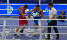 Бой боксера сборной из Узбекистана на чемпионате Казахстана завершился разгромом