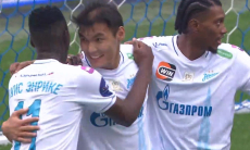 Видео первого гола Нуралы Алипа за «Зенит» в сезоне РПЛ