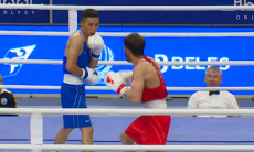 Разгромом завершился бой Сакена Бибосынова за медаль чемпионата Казахстана-2025 по боксу
