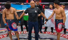 Судьи решили исход боя Казахстана и Узбекистана на турнире по ММА