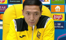 Еркин Тапалов поделился настроем на матч «Кайрат» — «Пафос»