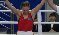 Разгром 5:0 зафиксирован в бою чемпионки мира по боксу из Казахстана за «золото»