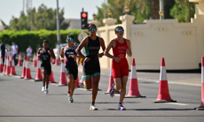 Казахстанки выступили на соревнованиях по триатлону на Азиатских играх