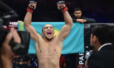 Казахстанский боец «нокаутировал» соперника Александра Волкова в UFC