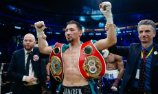 Объявлена дата официального анонса боя Жанибека Алимханулы за три титула 