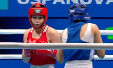 Нокаутом за 80 секунд закончился бой Казахстана на Азиаде-2025. Видео