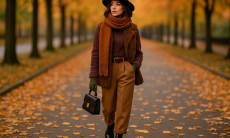 Осенний стиль без шарфа — мода диктует эстетику уверенной женщины