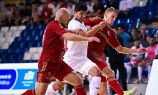 Фоторепортаж с матча Лиги Чемпионов «Семей» — «Хрудим» 9:5